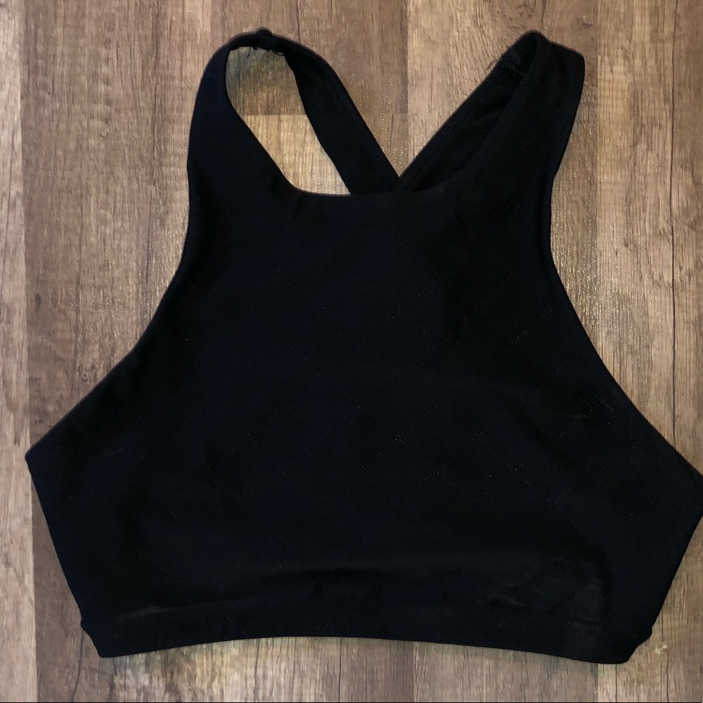 Black Forever 21 Sports Bra